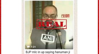 Fact Check: Video Showing Controversial Comments From BJP Councillor Bukkal Nawab About Lord Hanuman