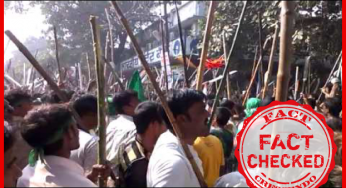 यह वीडियो २०१४ में गोपालगंज बिहार के मुहर्रम जुलुस का है और इसमें अलग से ऑडियो जोड़ा गया है जोकि २०१७ के एक विरोध प्रदर्शन का है |