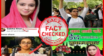 क्या तबरेज़ अंसारी के लिए इन्साफ की मांग करने वाली और अपने आप को हिंदू बताने वाली यह लड़की असल में मुसलमान हैं ? जानिये सच |