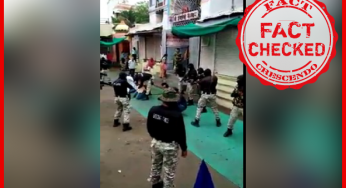अंबादेवी मंदिर, महाराष्ट्र के मॉक ड्रिल का वीडियो आतंकवादियों को गिरफ्तार करने के रूप में फैलाया जा गया है |