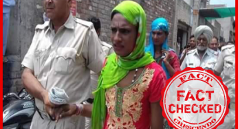 चंदा इकट्टा करने वालें दो बहरूपिये की तस्वीर को बच्चा चोर के नाम से फैलाया जा रहा है |