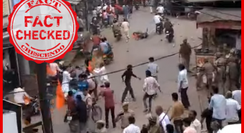 वि.हि.प की रैली पर मुस्लिमों द्वारा किये गए हमले के विडियो को गलत कथन के साथ वायरल किया जा रहा है |