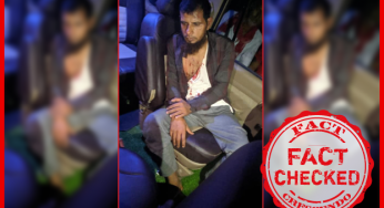 जिलाधिकारी के आदेश का उल्लंघन करके मांस ले जाने वाले व्यक्ति की गिरफ्तारी को मंदिरों पर गौ मांस फेंकने के कारण गिरफ्तारी का बताकर फैलाया जा रहा है |