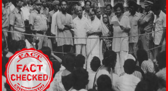 यह तस्वीर सीताराम येचुरी द्वारा 1975 में माफीनामा पढने की नहीं है । जानिये सच