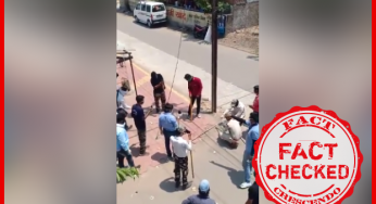 इंदौर में डिलीवरी एजेंट की जेब से गिरे नोटों का वीडियो गलत कथन के साथ हुआ वाइरल |