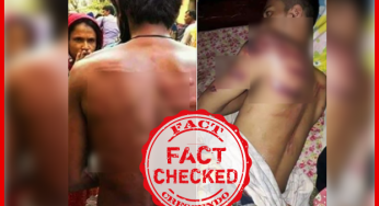 पुरानी और असंबंधित तस्वीरें कोरोनोवायरस लॉकडाउन के दौरान प्रवासी श्रमिकों को पीटने का बता फैलायी जा रही है |