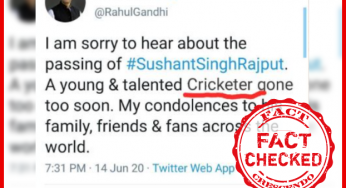 राहुल गाँधी के मूल ट्वीट को एडिट कर फैलाया जा रहा है |