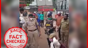 हुबली पुलिस द्वारा किये गये छद्म अभ्यास के वीडियो को वास्तविक घटना बता फैलाया जा रहा है|