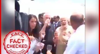 Factcheck: २०१७ के प्रधानमंत्री के इज़राइल दौरे के वीडियो को प्रधानमंत्री के जन्मदिन की पार्टी का बता फैलाया जा रहा है ।