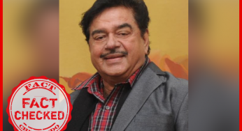 शत्रुगन सिन्हा के नाम के फर्ज़ी ट्वीटर हैंडल से किये गये ट्वीट को वायरल किया जा रहा है।