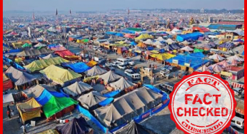 २०१३ कुम्भ मेले की तस्वीर को किसान आंदोलन का बता भ्रम फैलाया जा रहा है |