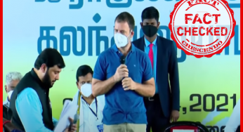 CLIPPED VIDEO- राहुल गाँधी का बार्डर में सेना के बदले किसानों को तैनात करने वाला वायरल वीडियो क्लिपड है |