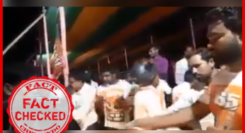 क्या पश्चिम बंगाल में योगी आदित्यनाथ की रैली में भीड़ जुटाने के लिए भाजपा कार्यकर्ताओं ने पैसे बांटे?