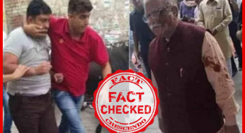 २०१८ में हुये एक प्रकरण को वर्तमान किसानों द्वारा किये गए विरोध का बता वायरल किया जा रहा है ।