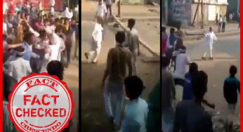 विधायक रामकेश मीणा के एक पुराने वीडियो को उनके हालिया विवादित ध्वज प्रकरण के पश्चात लोगों द्वारा उन्हें पीटने का बता फैलाया जा रहा है