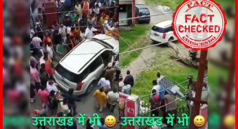 देवस्थानम एक्ट के विरोध में तीर्थ पुरोहितों द्वारा भा.ज.पा नेता को घेरने के प्रकरण को किसान आंदोलन से जोड़कर वायरल किया जा रहा है।