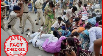 २०१५ में पटना पुलिस द्वारा किये गए लाठीचार्ज की एक पुरानी तस्वीर को वर्तमान अफ़ग़ानिस्तान का बताकर वायरल किया जा रहा है|