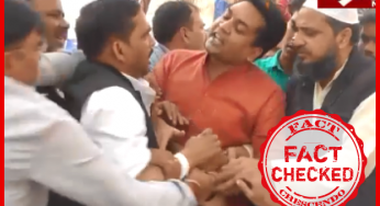 २०१८ में आम आदमी पार्टी के एक कार्यक्रम में कपिल मिश्रा से हुई हाथापाई के एक पुराने वीडियो को वर्तमान में भा.ज.पा से जोड़कर फैलाया जा रहा है |