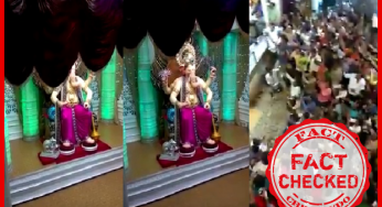 वर्ष 2016 के लालबाग के राजा “गणपति” आगमन के वीडियो को इस वर्ष का बता वायरल किया जा रहा है।