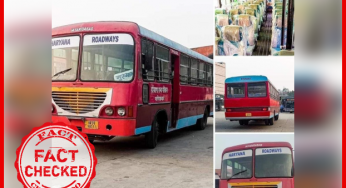 क्या हरियाणा रोडवेज़ ने उनकी बसों का रंग लाल कर दिया है? जानिये सच…