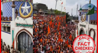 क्या यह वीडियो मुस्लिमों ने महाराष्ट्र में पुकारे बंद के विरोध में भाजपा ने निकाली रैली का है?