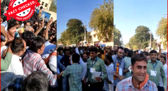 FACT CHECK: क्या गुजरात में ग्राम पंचायत चुनाव जीतने के बाद ‘पाकिस्तान ज़िंदाबाद’ के नारे लगे?