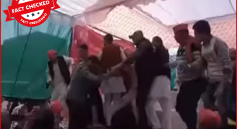 सपा के दो गुटों की लड़ाई के वीडियो को स्वामी प्रसाद मौर्य की पिटाई बोलकर वायरल; जानिये सच…