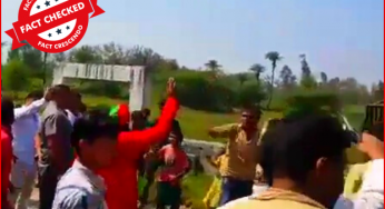 सपा नेता शाहिद मंजूर के बेटे की रैली के पुराने वीडियो को वर्तमान का बताया जा रहा है 