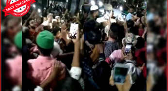क्या जयपुर में लोगों ने असदुद्दीन ओवैसी के सामने ‘पाकिस्तान ज़िंदाबाद’ के नारे लगाये? जानिये सच…