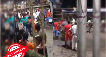 क्या पश्चिम बंगाल में कांवड़  यात्रियों पर पुलिस ने लाठीचार्ज किया? जानिये इस वीडियो का सच… 
