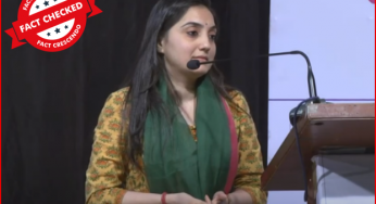 क्या नूपुर शर्मा ने अपने विवादित बयान के बाद दिया एक और भाषण? जानिये वीडियो के पीछे का सच…