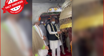 क्या अशोक गहलोत ने मास्क पहनकर ही चरणामृत पीया? जानिये इस वीडियो का सच…