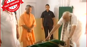 क्या भारत जोड़ो यात्रा के बाद पीएम मोदी और योगी आदित्यनाथ मज़ार पर चादर चढ़ाने गये?