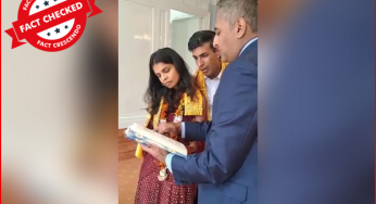 क्या ऋषि सुनक ने प्रधानमंत्री पद की शपथ लेने से पहले मंदिर में पुजा अर्चना की? 