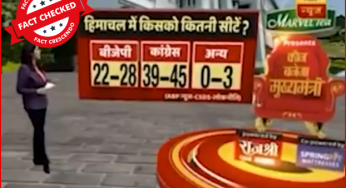 क्या ए.बी.पी न्यूज़ ने इस बार हिमाचल प्रदेश में कांग्रेस की जीत बताई? जानिये इस वीडियो की सच्चाई…