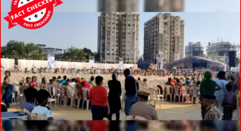 क्या राजकोट में राहुल गांधी की रैली में लोग नहीं आये? सभा शुरू होने से पहले का वीडियो वायरल