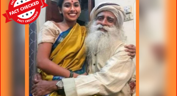 तस्वीर में दिख रही महिला जग्गी वासुदेव ‘सदगुरु‘ की बेटी है, तस्वीर गलत दावे से वायरल…