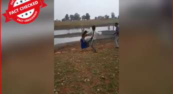 मध्य प्रदेश में लड़की के पिटाई के वीडियो को यूपी में दलितों पर हो रहे अत्याचार का बताकर वायरल 