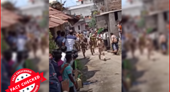 2019 में महाराष्ट्र से बैल पोला के वीडियो को तमिलनाडू में पुलिसकर्मी पर अत्याचार के नाम से वायरल