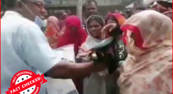 महिला के साथ दुर्व्यवहार करते शख्स का वीडियो भारत का नहीं, बल्कि बांग्लादेश का है, कर्नाटक चुनाव से संबंध नहीं……