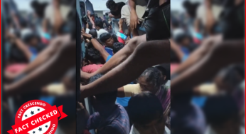 कोरोमंडल एक्सप्रेस ट्रेन का एक महीने पुराना वीडियो हाल ही में हुए हादसे का बताकर वायरल….