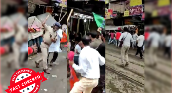 पुलिसकर्मी की बेरहमी से पिटाई का ये वीडियो क्या सचमुच में कानपुर का है ? नहीं ये कोलकत्ता की एक घटना का वीडियो है…