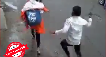 पुणे में लड़के ने लड़की पर हमला किया, इस वीडियो को सांप्रदायिकता से जोड़कर वायरल किया जा रहा है।