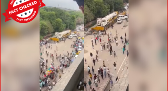 दिल्‍ली में मोहर्रम के दिन हुए बवाल का वीडियो हरियाणा में चल रही हिंसा के नाम से वायरल…