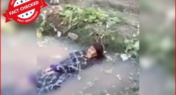 SCRIPTED VIDEO: मुस्लिम महिला को गंदे पानी में डुबो कर रखा ताकि उसको बच्चा पैदा हो सके।