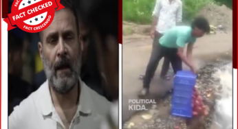 हिमाचल प्रदेश में किसानों द्वारा सेब फेंकने का वीडियो टमाटर की महंगाई से जोड़ किया गया वायरल…