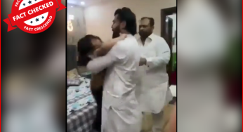 पाकिस्तान में एक परिवार में हुए घरेलू हिंसा के वीडियो को रेप जैसे संगीन मामले का बता कर झूठा दावा किया गया है।