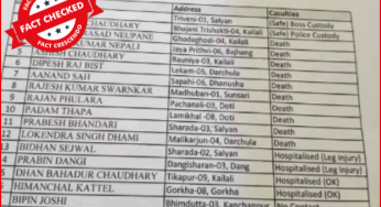 इजरायल और हमास के हाल के हमले के बीच हमास ने 17 भारतीयों का अपहरण नहीं किया। वायरल सूची में नेपालियों की संख्या है।