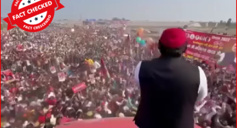 सपा का दो साल पुराना वीडियो हाल ही में मध्य प्रदेश में हुई रैली का बताकर वायरल….
