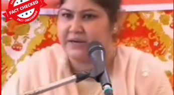 हिंदुओं को सावधान कर रही ये महिला मुस्लिम नहीं है….